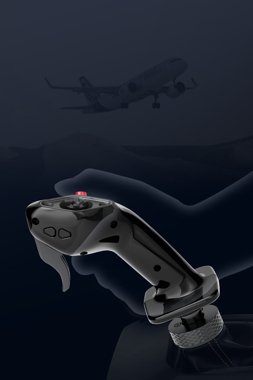 Moza Airbus MA3F stiff grip